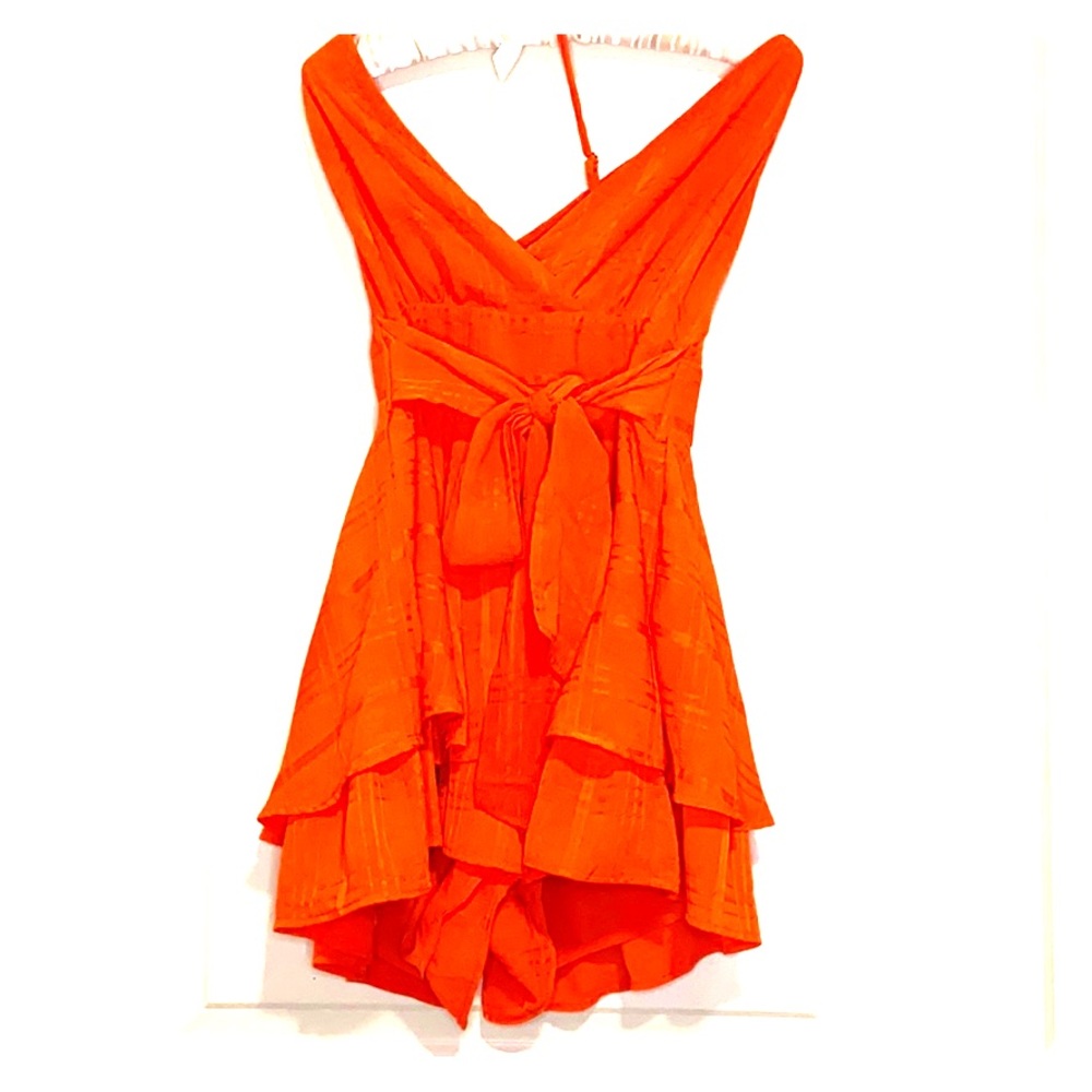 Orange romper